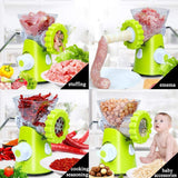 Manual Meat Grinder, Meat Mincer with Strong Suction Cup Mount In Pakistan