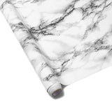 Kitchen Marble White Sheet Self-Adhesive Wallpaper (Size 60cm X 2M )