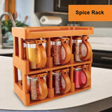 Master Chef 2-Tier Spice Rack With 6 Spice Jars In Pakistan