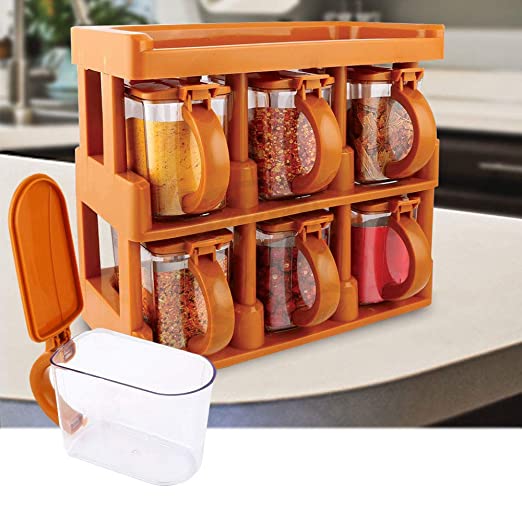 Master Chef 2-Tier Spice Rack With 6 Spice Jars In Pakistan