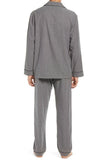 Men's Woven Plain-Weave Pajama Set - GREY In Pakistan