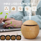 Mini Ultrasonic Cool Mist Humidifier Essential Oil Diffuser USB Charging In Pakistan
