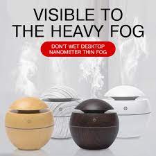 Mini Ultrasonic Cool Mist Humidifier Essential Oil Diffuser USB Charging In Pakistan