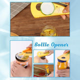 Multi-functional Easy Bottle & Jar Opener 1-turn Twist Off Lid Quick Opening Kitchen Tools In Pakistan
