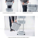Multi-Purpose Removable 3 Tier Storage Basket In Pakistan