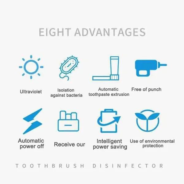 Multifunctional Toothbrush Sterilizer Smart Toothbrush Sterilizer In Pakistan