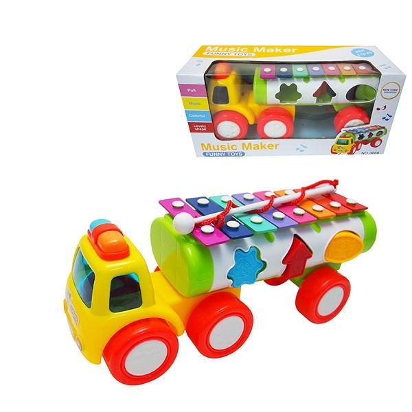 Music Maker Car with xylophone and cubes In Pakistan