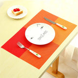 New PVC Dining Table Placemat Europe Style Kitchen Tool Tableware Pad In Pakistan