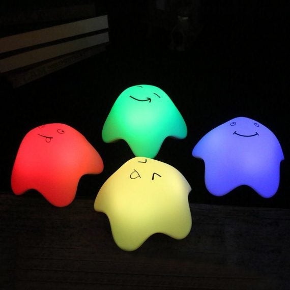Night Light Baby Child Star Silicone Nursery Toy Night Lamp 7 Color Change In Pakistan