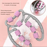 Nine Wheel Yoga Roller Massager In Pakistan