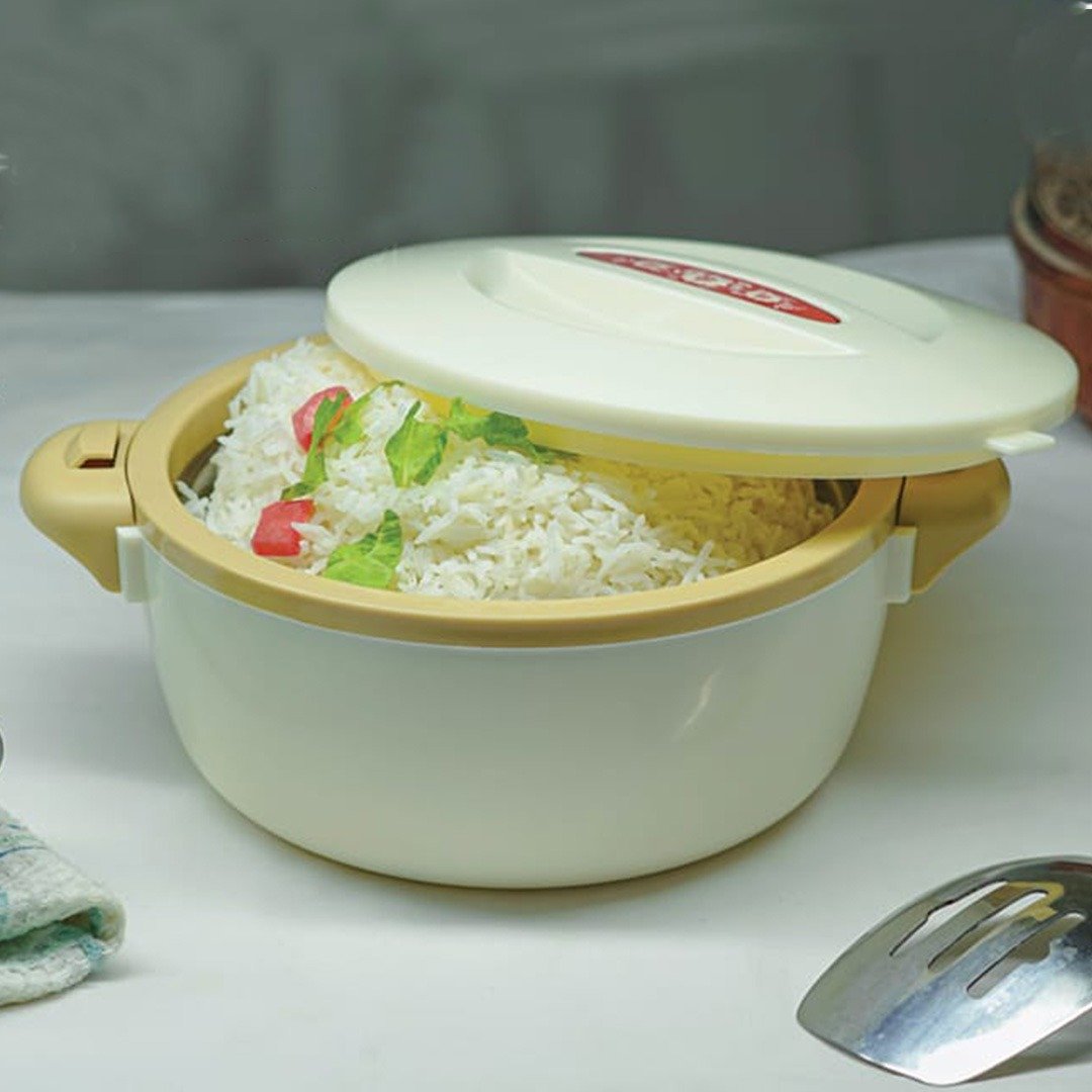 Non-Magnetic Chef Hot Pot for food storing, plastic hotpot for food storage, BPA free . In Pakistan