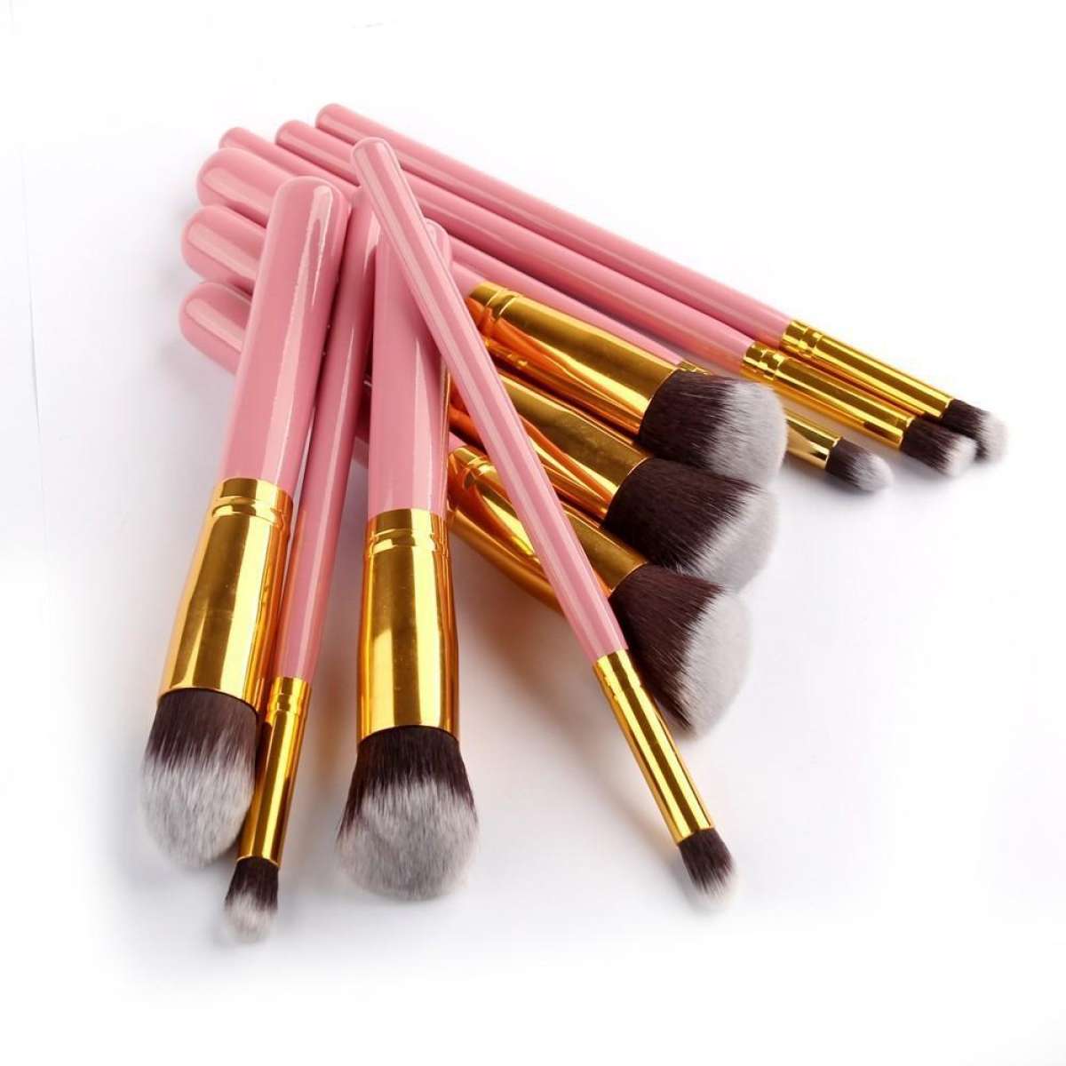 Pасk of 10 Kit High Quаlity Mаkeup Brushes Set [IMPORTED] In Pakistan