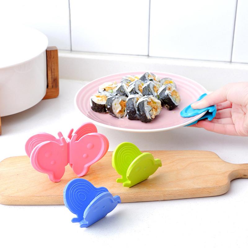 Pack Of 2 Silicone Caps Butterfly Shape Gloves & Hot Pot Holder In Pakistan