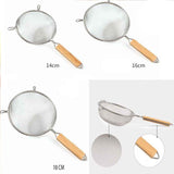 Pack Of 3 Strainer With Wooden Handle In Pakistan