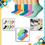 Pair Of 12 Ladies Ankle Sock F7 Multi Color In Pakistan