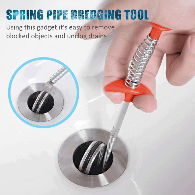 10pcs Drain Clog Remover Tool, Drain Snake Hair Clog Remover