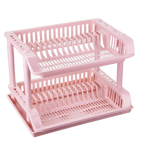 Large Capacity Kitchen Plate Storage Holder Stainless Steel 3 Tier Dis –  Zamara Mall