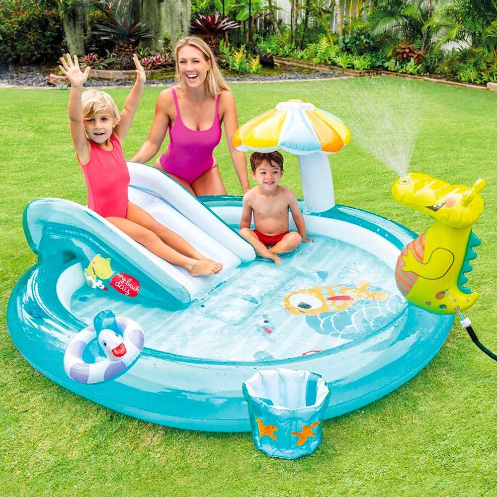 Miss & Chief Inflatable Lifeguard Tower Shaped Play Center for Kids ( 234 x  129 x 203 cm, Inflatable Swimming Pool Price in India - Buy Miss & Chief  Inflatable Lifeguard Tower