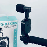 Portable Camera Stabilizer Fill Light Microphone Camera Bracket Liphone Android In Pakistan