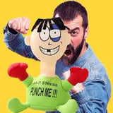 Punch Me Man Electric Plush Toy Kawaii Anti Stress Boxing Toys In Pakistan