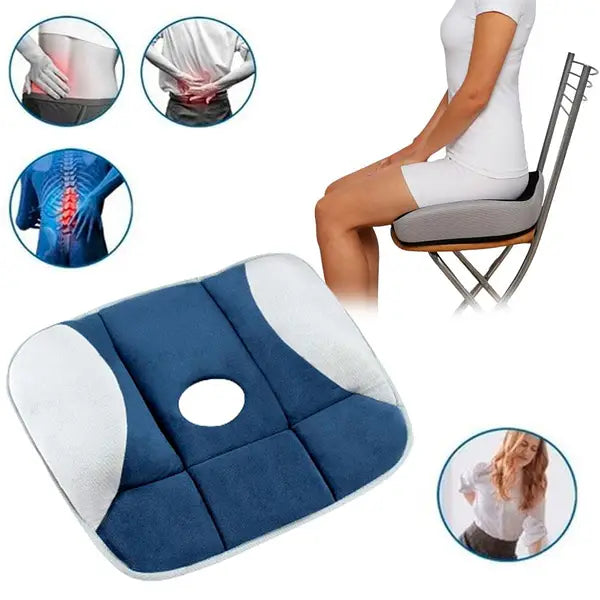 Pure Posture Memory Foam Seat Cushion For Relaxation In Pakistan