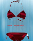 Purple Silk Bikini Set For Women In Pakistan