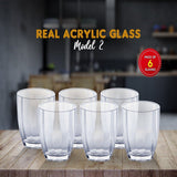Real Acrylic Glass Model (6 pieces) 450ml