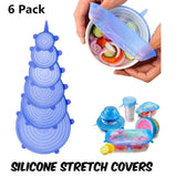 Silicone Stretch Lid (Pack of 6) In Pakistan