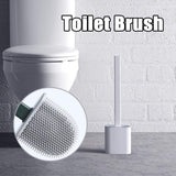 Silicone Toilet Brush and Holder Set In Pakistan
