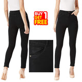 Skinny Fit High Rise Stretchable Denim Jeans In Pakistan