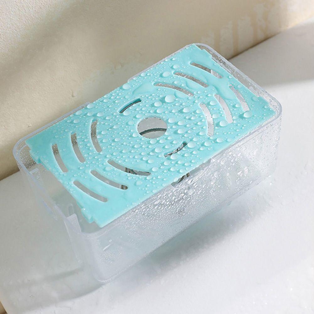 Soap Drain Tray with Spring Foaming Wash Clothes Gadget Soap Box In Pakistan