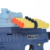Soft Bomb Gun Multifunctional Fully Automatic Bubble Blow Boy Electric Shooting Toy In Pakistan