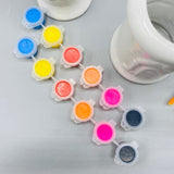 Solid 12 Watercolor Pigment Ceremics Pottery Paint Brush In Pakistan