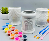 Solid 12 Watercolor Pigment Ceremics Pottery Paint Brush In Pakistan