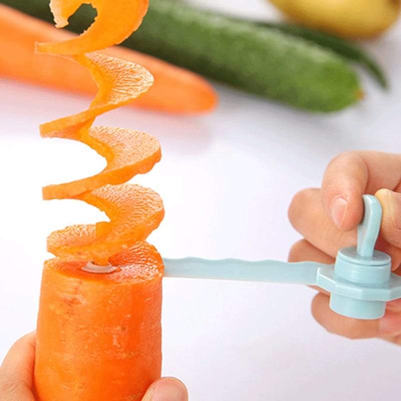 mini sharpener shaped vegetable slicer spiral