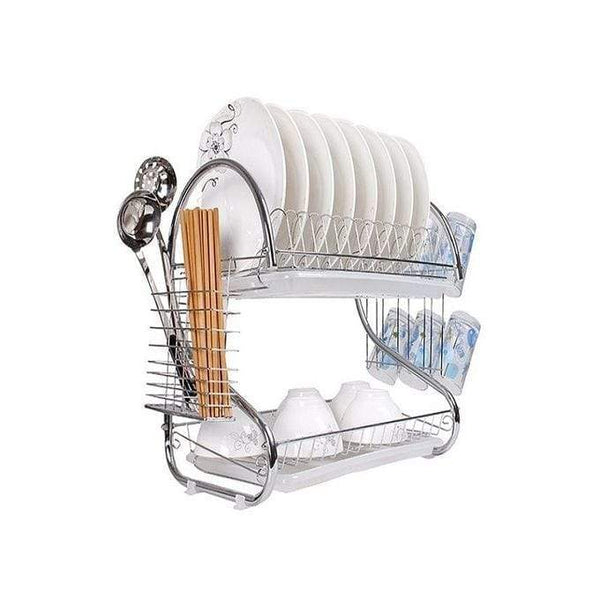 STAINLESS STEEL KITCHEN DISH RACK STAND – Zamara Mall