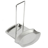 Stainless Steel Spoon Rest Pan Pot Cover Lid Stand Rack In Pakistan