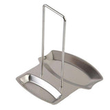 Stainless Steel Spoon Rest Pan Pot Cover Lid Stand Rack In Pakistan