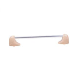 Stainless Steel Towel Double Rack Holder K-283 Beige In Pakistan