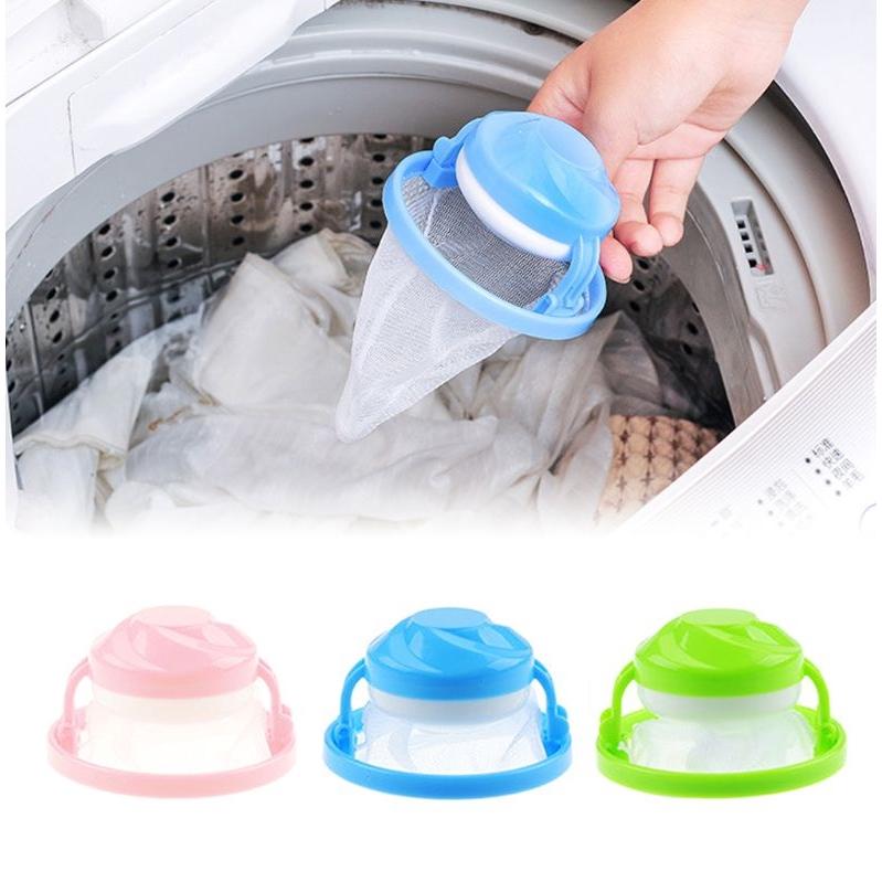 Washing machine dust filter bag store