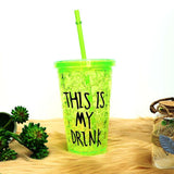 This is My Drink Sipper Glass 500ml In Pakistan