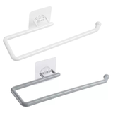 Tissue Hanger Plastic Roll Paper Holder Wall Mounted Towel Storage Rack Organizer In Pakistan