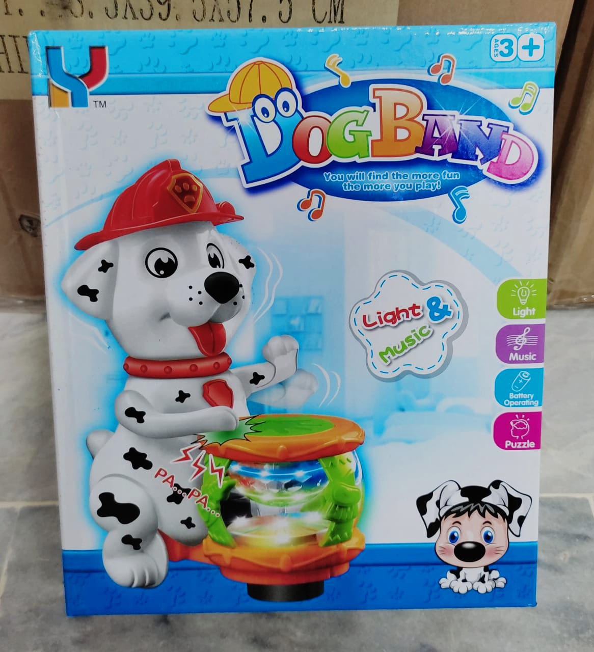 Toy Dog Band Light & Music CH016 In Pakistan