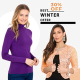 TURTLE HI-NECK PURPLE WITH NET SHRUG PEACH In Pakistan