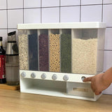 Wall Mounted Divided Rice and Cereal Dispenser In Pakistan
