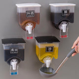 Wall-Mounted Oil Bottle Soy Sauce Jar Vinegar Pot Leak-Proof Seasoning Storage In Pakistan