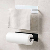 Wall Mounted Paper Holder, Hanging Cling Carbon Steel Tissue Rack In Pakistan