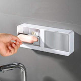 Wall-Mounted Soap Holder, with Built-in Drainer & Basin, for Bathroom & Kitchen In Pakistan