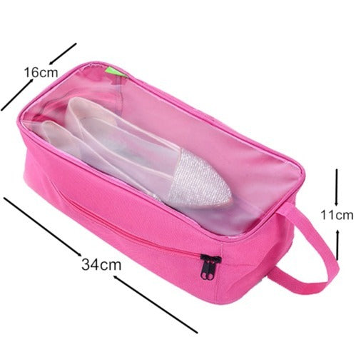 WATERPROOF SINGLE SHOE STORAGE POUCH BAG - PERFECT FOR TRAVELLING ( Random Colors ) In Pakistan