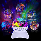 Wireless Bluetooth Speaker Stage Light RGB LED Crystal Ball Effect Light (Random color) In Pakistan